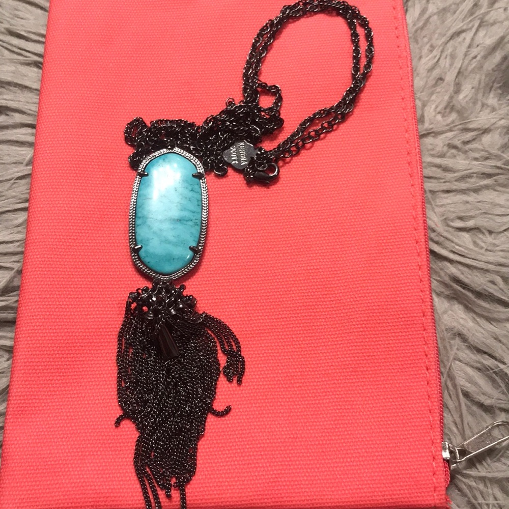 Kendra Scott Turquoise and black Rayne